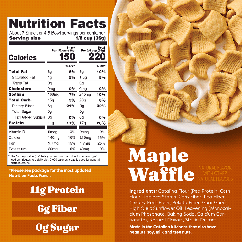 Maple Waffle Cereal