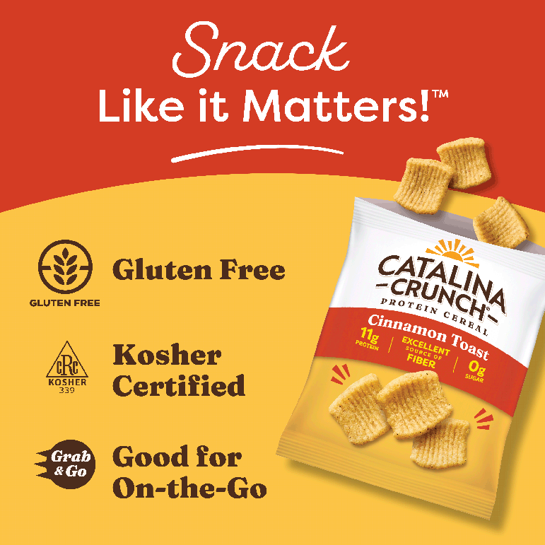 Cinnamon Toast Snack Size Cereal Multipack