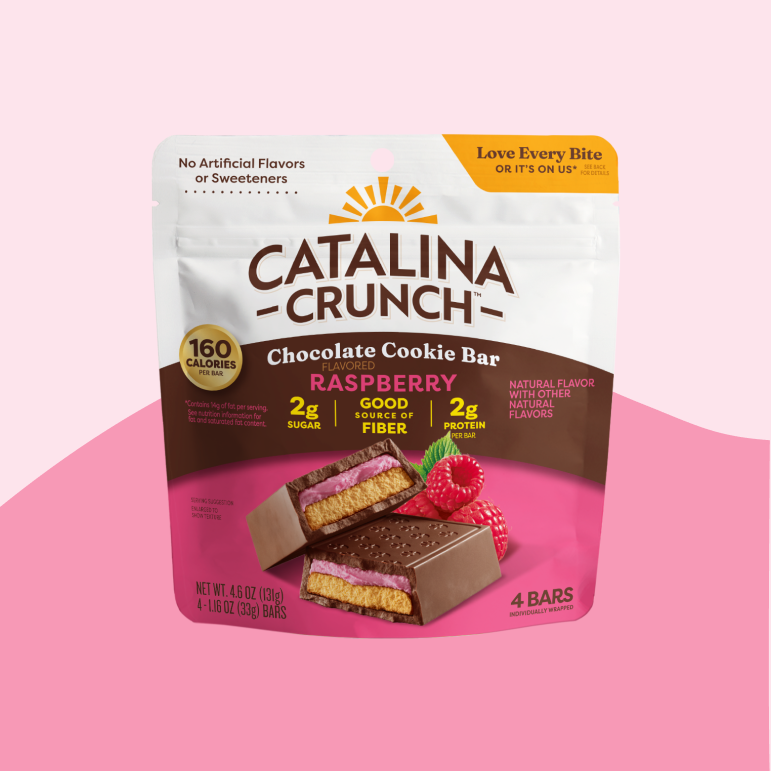Raspberry Chocolate Cookie Bars - Bright Studio Bar Edition
